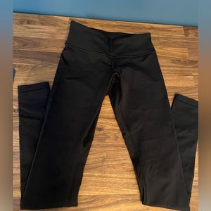 Lulu lemon black leggings. Size 4